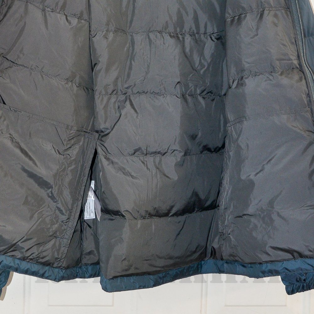 Eddie Bauer Men's Hooded Down Jacket, Gray - Picture 2 of 5